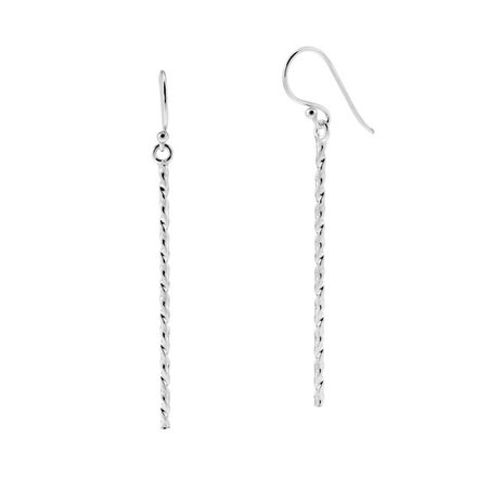 silver dangle earrings - Google Search