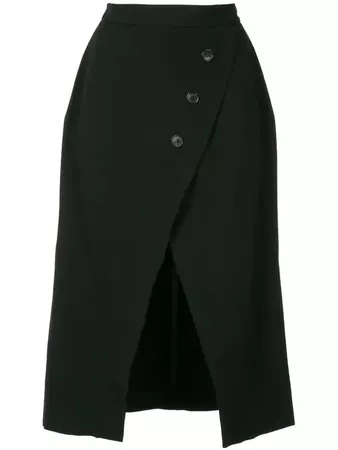 Kitx Button Front Slit Skirt - Farfetch