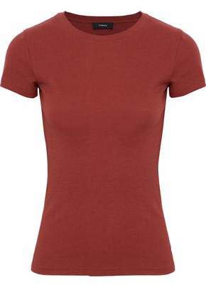 Ribbed Cotton And Modal-blend T-shirt