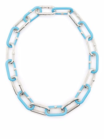 Bottega Veneta Chains sterling-silver Necklace - Farfetch