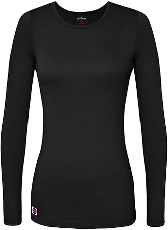 Amazon.com: Sivvan Women's Comfort Long Sleeve T-Shirt/Underscrub Tee: Clothing