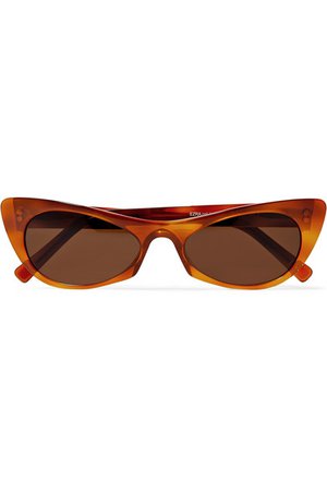 Andy Wolf | Ezzra cat-eye tortoiseshell acetate sunglasses | NET-A-PORTER.COM