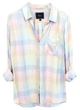 Hunter - Rainbow Check | Rails hunter shirt, Hunter shirt, Long sleeve summer shirts
