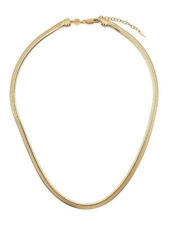 Missoma gold-plated Snake Chain Necklace - Farfetch