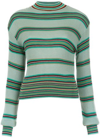 Nk striped knit blouse