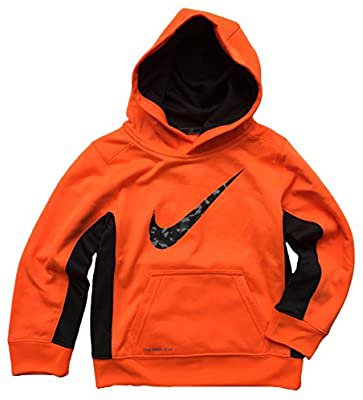 Boys 4-7 Nike Therma-FIT Camo (Orange) Swoosh Hoodie, Boy's, Size: 4: Amazon.co.uk: Sports & Outdoors