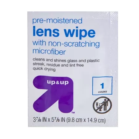 Pre-Moistened Lens Wipes - 60ct - Up&Up™ : Target