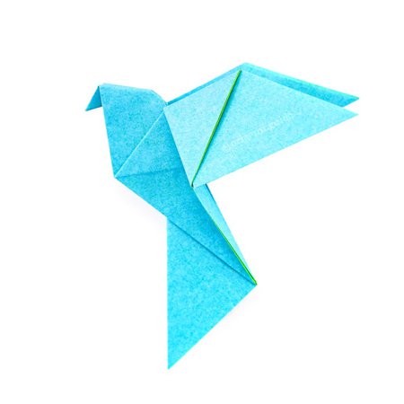 How To Make An Origami Dove - 1 - Folding Instructions - Origami Guide