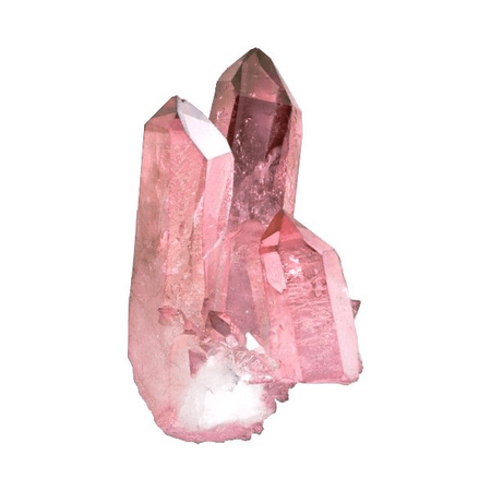 pink and red crystal