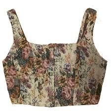 wild fable top floral bustier - Google Search