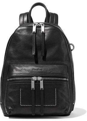 Zaino Textured-leather Backpack