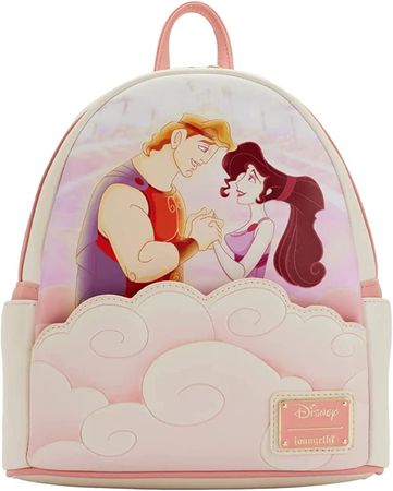 Amazon.com: Loungefly Disney Hercules 25th Anniversary Meg and Herc Womens Double Strap Shoulder Bag Purse: Clothing, Shoes & Jewelry