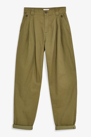 topshop green trouser