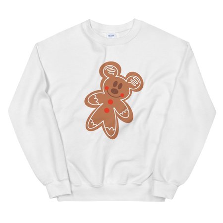 Gingerbread Mickey Mouse Sweatshirt