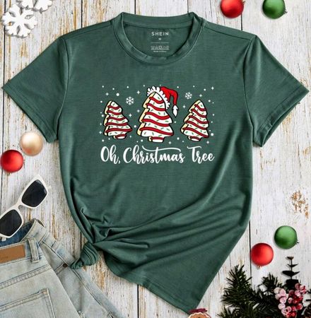 Oh Little Debbie Christmas Tree Tee