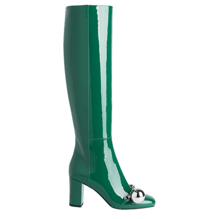 Boots Fall-Winter 2020 Runway Collection Green havana (70196SID129380) | Longchamp GB