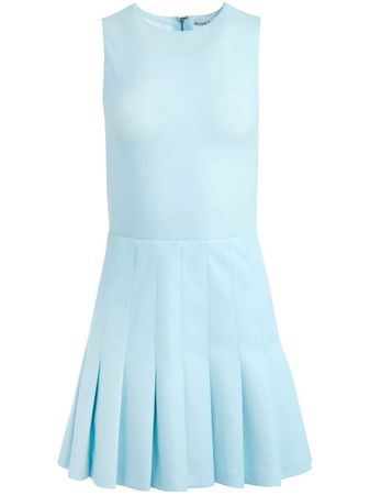 Alice + Olivia Chara Pleated Mini Dress - Farfetch