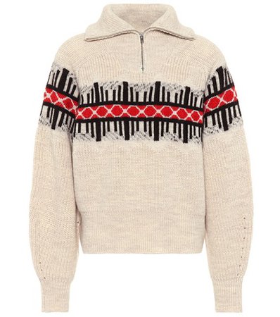 Curtis wool-blend sweater