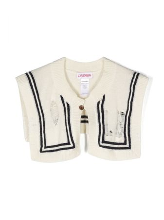 Charles Jeffrey Loverboy Knitted Saillor Collar - Farfetch