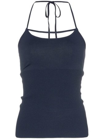 Jacquemus cross front thin strap cami top $222 - Buy SS19 Online - Fast Global Delivery, Price