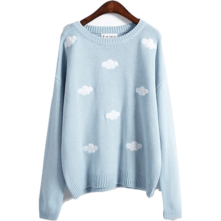 Clouds Sweater | Shop Minu | Korean and Aesthetic fashion