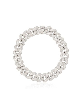 Shay 18Kt Gold And Diamond 6.5 Inch Link Bracelet Continuity | Farfetch.Com