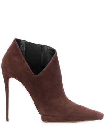 Casadei cut-out Detail Ankle Boots - Farfetch