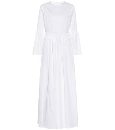 Sora stretch cotton poplin dress