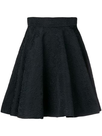 Dolce & Gabbana Jacquard Pleated Skirt