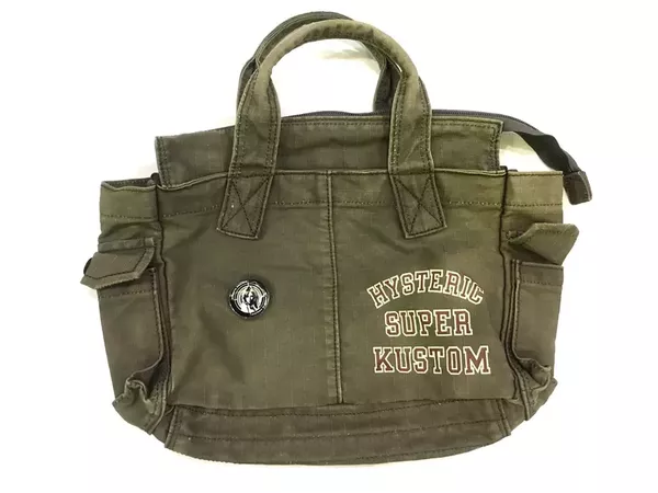 Hysteric Glamour Very Simple Tote Bag Hysteric Glamour Army Size os - for Sale - Heroine