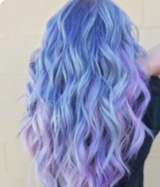 Purple to light purple hair
