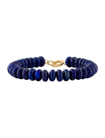 Irene Neuwirth 18K Lapis Lazuli Beaded Bracelet - 18K Yellow Gold Bead, Bracelets - IRN20992 | The RealReal