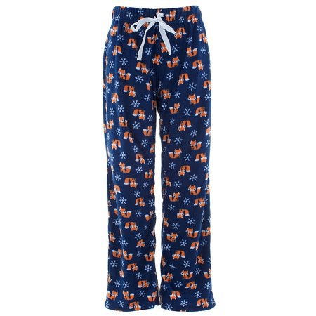 Rene Rofe Women's Navy Snow Fox Pajama Pants