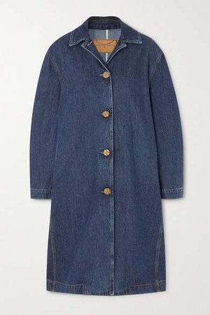 Yasaku Denim Coat - Blue