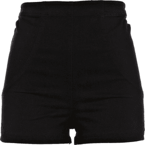 Black High Waisted Shorts
