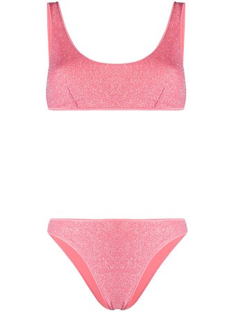 Oséree Glitter Embellished Elasticated Bikini Ss20 | Farfetch.Com