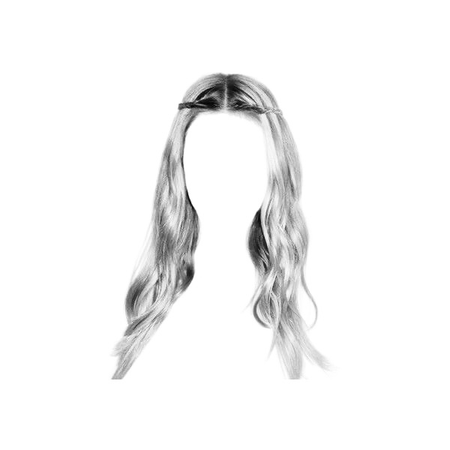 silver hair