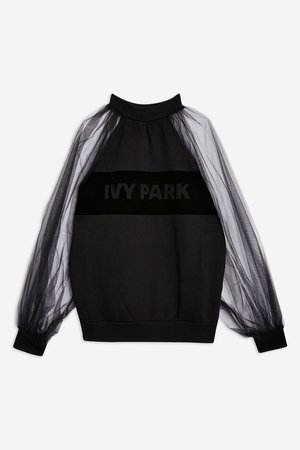 Blouson Sheer Sweatshirt by Ivy Park - Topshop USA