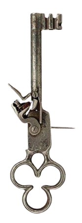 A key with an incorporated gun. 18th Century