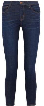Capri Cropped Mid-rise Skinny Jeans