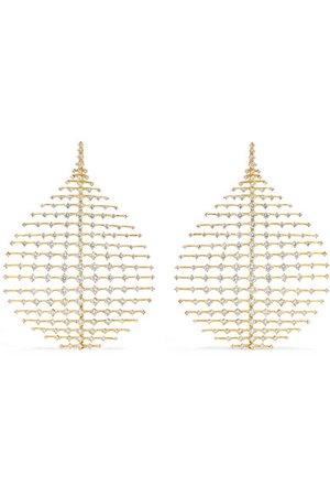 Fernando Jorge | Disco 18-karat gold diamond earrings | NET-A-PORTER.COM