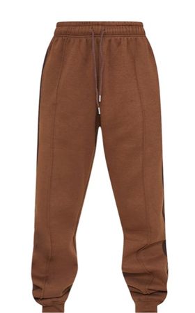 brown joggers