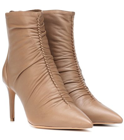 Susanna 85 leather ankle boots