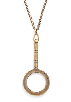 magnifying glass necklace