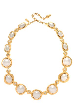 KENNETH JAY LANE White Pearl Necklace – PRET-A-BEAUTE.COM