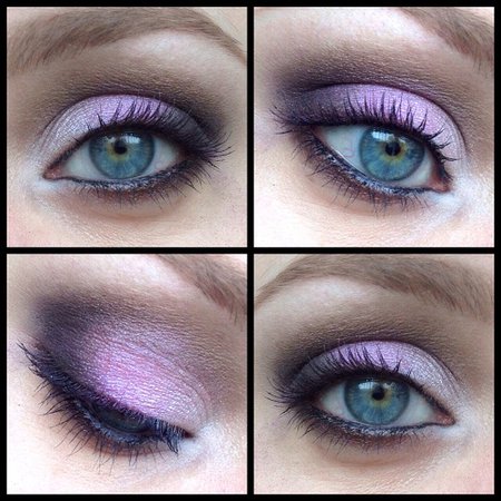 purple smokey eye makeup blue eyes - Google Search