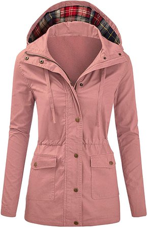 Amazon.com: Women Warm Slim Jacket Thick Overcoat Winter Outwear Hooded Zipper Coat: Clothing