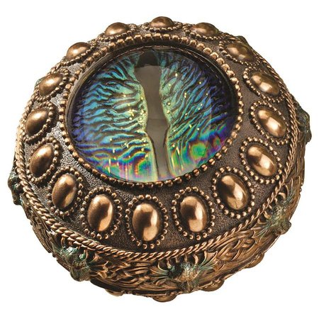 Design Toscano The Eye of the Dragon Mystical Safe Box in the Tabletop Decorations department at Lowes.com