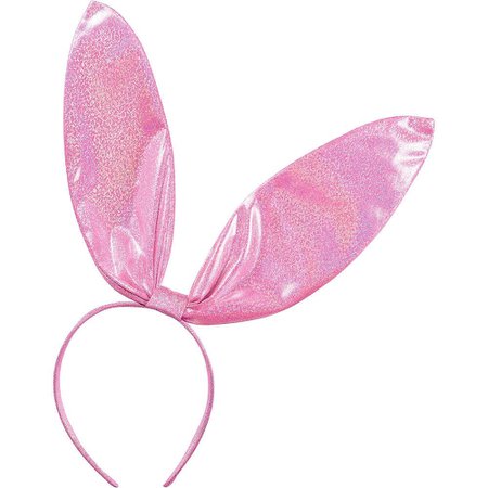 PINK IRIDESCENT BUNNY EARS on Storenvy