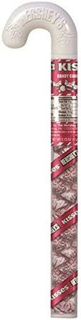 Amazon.com : 2 PACK - Hershey Candy Cane Kisses Filled Candy Cane : Grocery & Gourmet Food